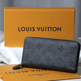 LOUIS VUIITON ルイヴィトン 長財布 マヒナ ジッピーウォレット