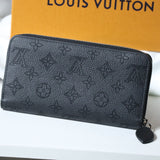 LOUIS VUIITON ルイヴィトン 長財布 マヒナ ジッピーウォレット