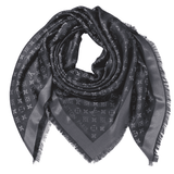 LOUIS VUITTON(ルイヴィトン)ショール モノグラムシャイン <ノワール>