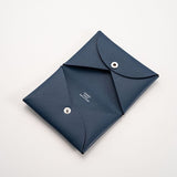 HERMES(エルメス)カードケース カルヴィ<ネイビー>