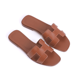 HERMES(エルメス) サンダル・オラン<ゴールド>