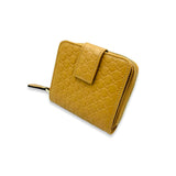 GUCCI(グッチ)コンパクト財布 グッチシマ <キャメル>