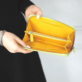 TOM FORD(トムフォード)ラウンドファスナー 長財布 ミラノ限定モデル<パープル>