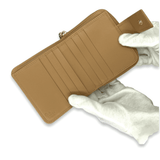 GUCCI(グッチ)コンパクト財布 グッチシマ <キャメル>