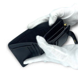 PRADA(プラダ)コンパクト財布 ヴィッテロムーブ三角ロゴ<ブラック>