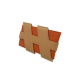 HERMES(エルメス)Hタグカードケース <ブラウン>