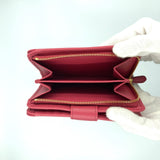 PRADA(プラダ)コンパクト財布 サフィアーノ<ピンク>