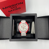 OMEGA×swatch(オメガ×スウォッチ)コラボ腕時計<レッド>