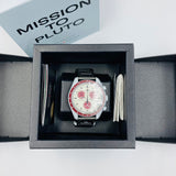 OMEGA×swatch(オメガ×スウォッチ)コラボ腕時計 PLUTO(プルート)<ワインレッド>