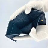 PRADA Vitello Dino Leather Wallet 1MH021 <Black>