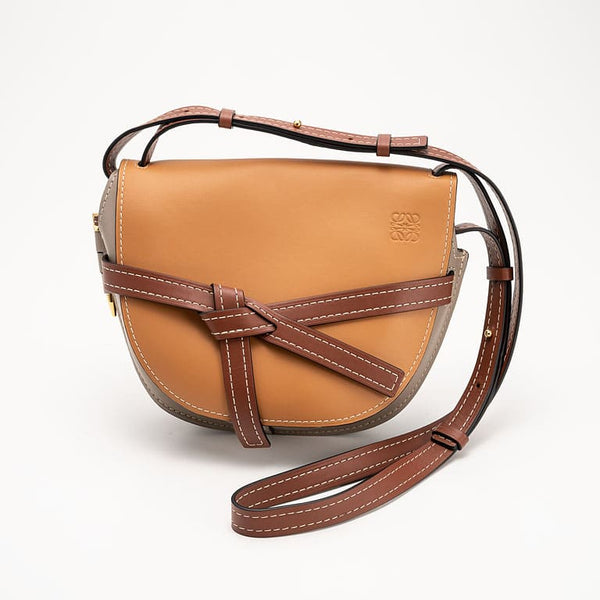 LOEWE Gate Bag Small 321.54.T20 &lt;Brown&gt;