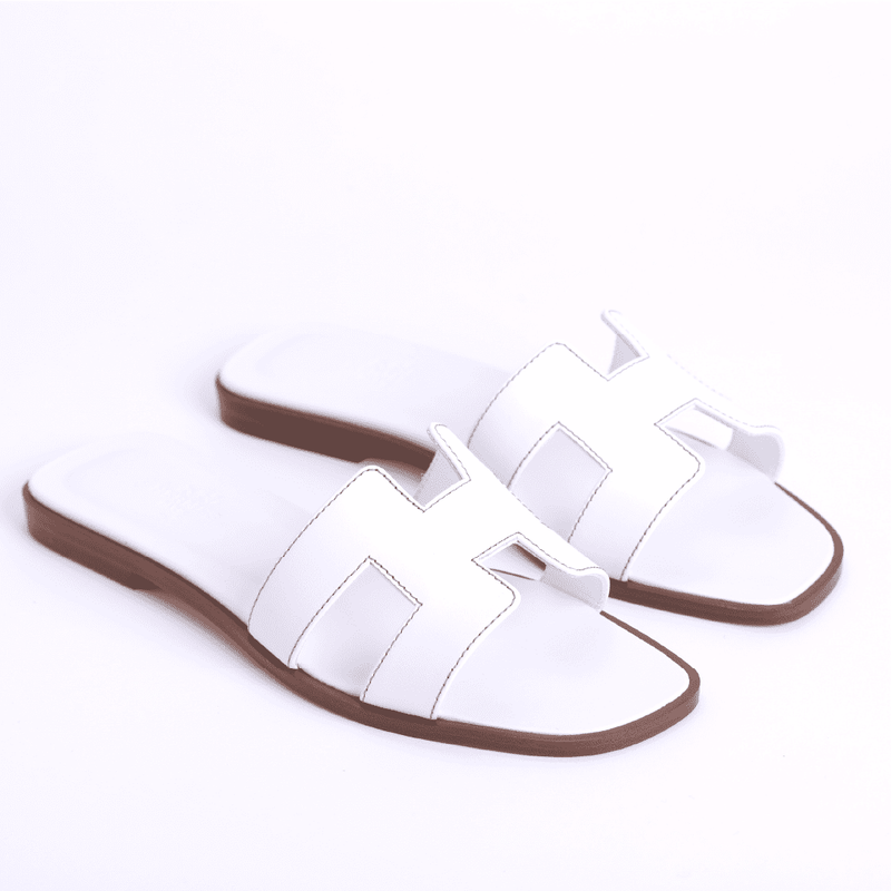 エルメス HERMES オラン サンダル ホワイト 371/2 HERMES(エルメス)サンダル・オラン<ホワイト>