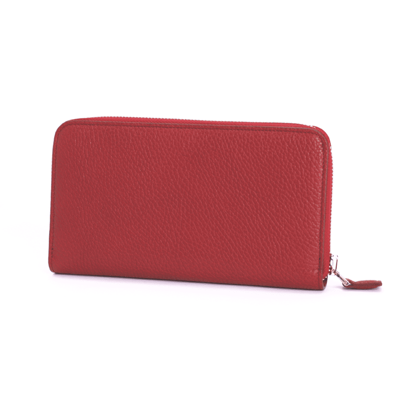 TOM FORD Round Zipper Long Wallet &lt;Dark Red&gt; 