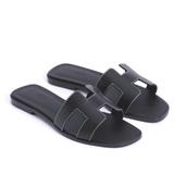 HERMES Sandals Oran H021056Z 01 &lt;Black&gt;