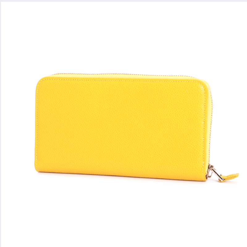 TOM FORD Round Zipper Long Wallet &lt;Bright Yellow&gt; 