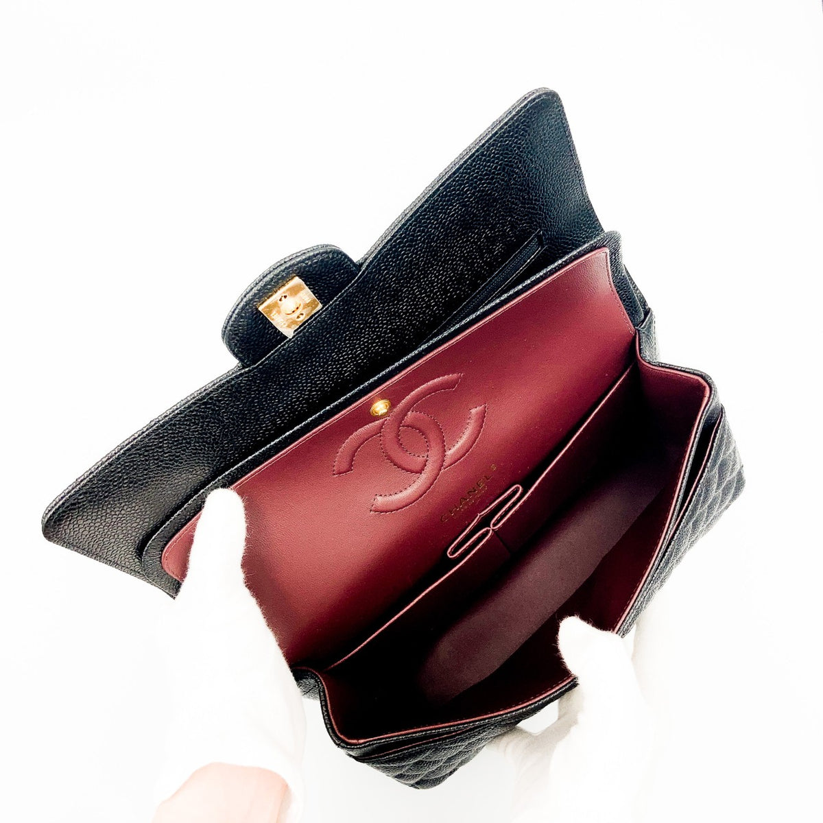 CHANEL ガブリエル チェーンショルダー マトラッセ USED未使用】CHANELマトラッセ25 チェーンショルダー＜ゴールド＞