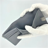 LOEWE Anagram Vertical Wallet Small Compact Wallet C821S33X01 &lt;Gray&gt;